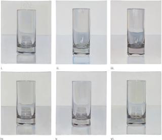 Peter Dreher - Tag Um Tag Guter Tag (Day By Day Good Day), Nr. 2629 (Night); Nr.2632 (Night); Nr. 2627 (Night); Nr. 1140 (Day); Nr. 2630 (Night); Nr. 1143 (Day) [6 Works]