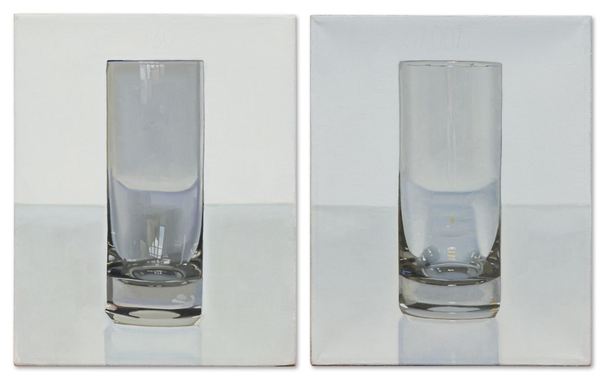 Peter Dreher - Tag um Tag ist Guter Tag #930 (Day) and Tag um Tag ist Guter Tag I #2002 (Night) [Two Works]