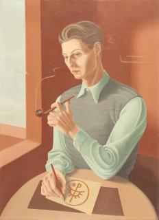 Peter Dülberg - „Selbstbildnis II“.