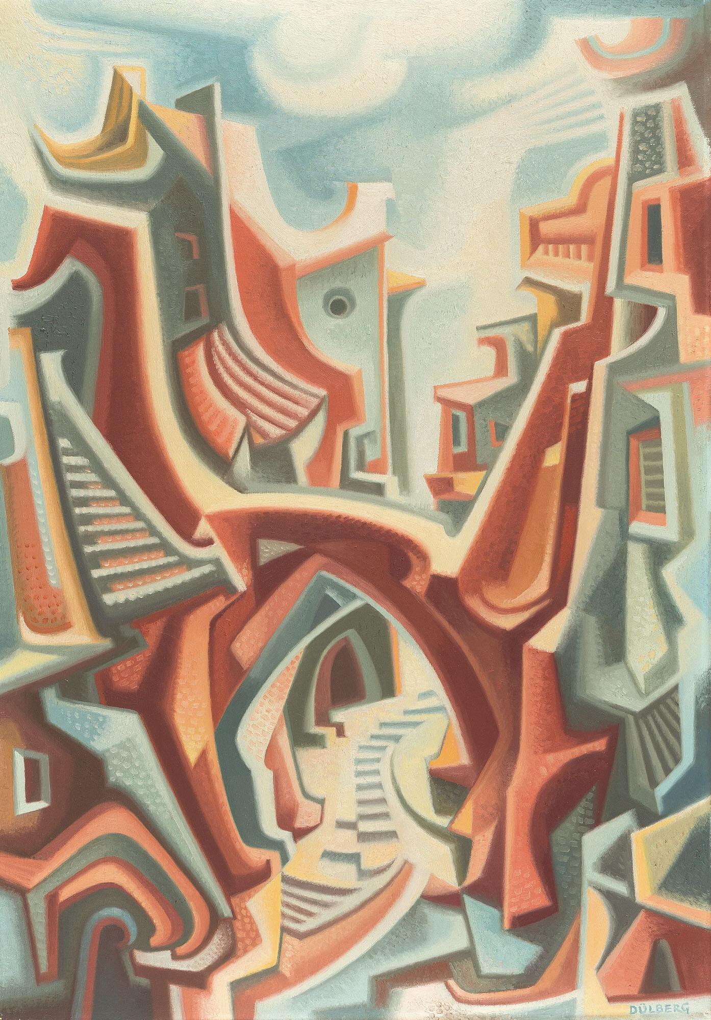 Peter Dülberg - „Strasse (Orta)“.