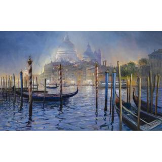 Peter Ellenshaw - Night In Venice, Grand Canal
