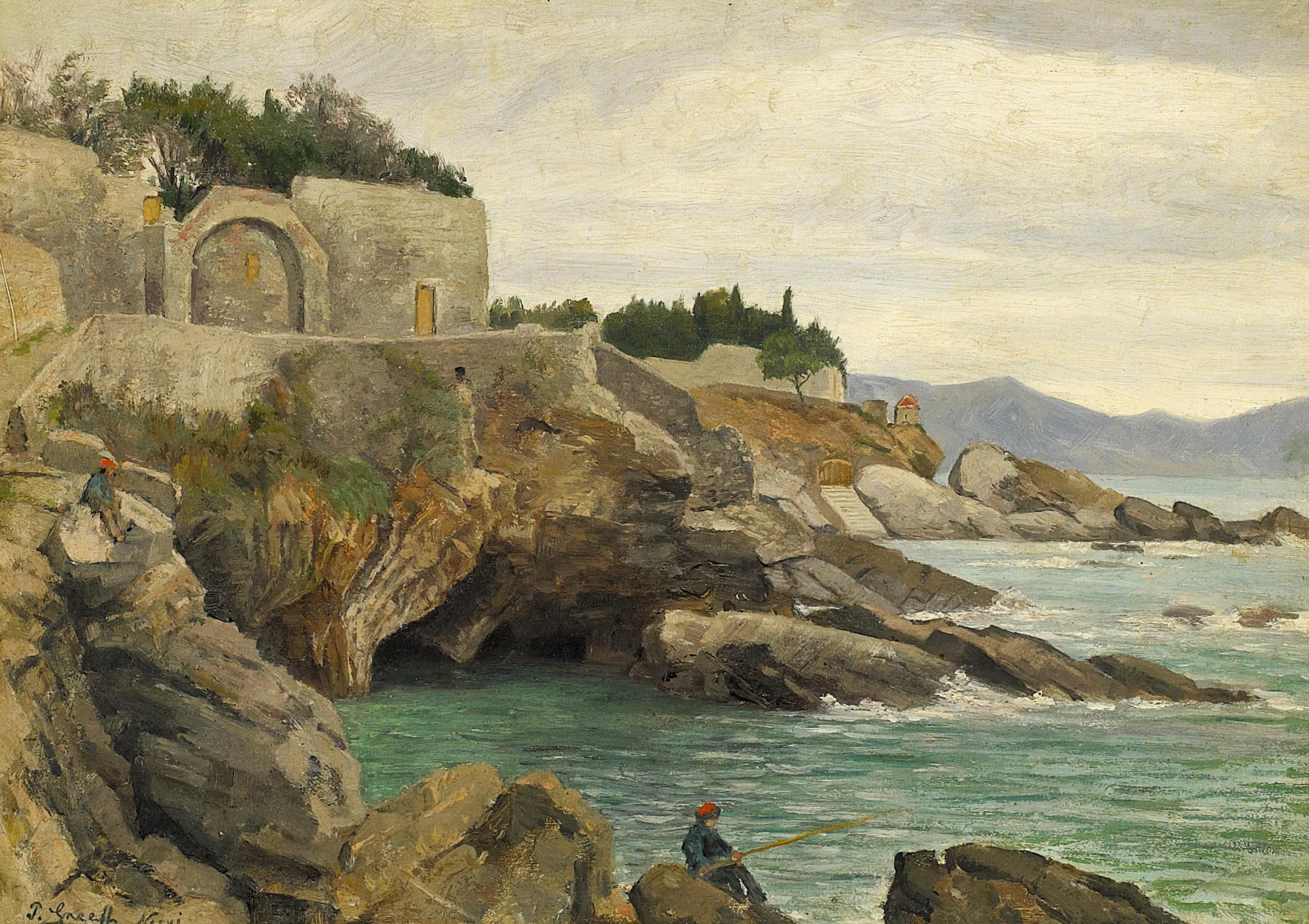 Peter Greeff - An der Riviera bei Nervi