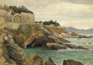 Peter Greeff - An der Riviera bei Nervi