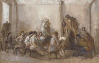 Peter Greenham, R.A. - The Art School