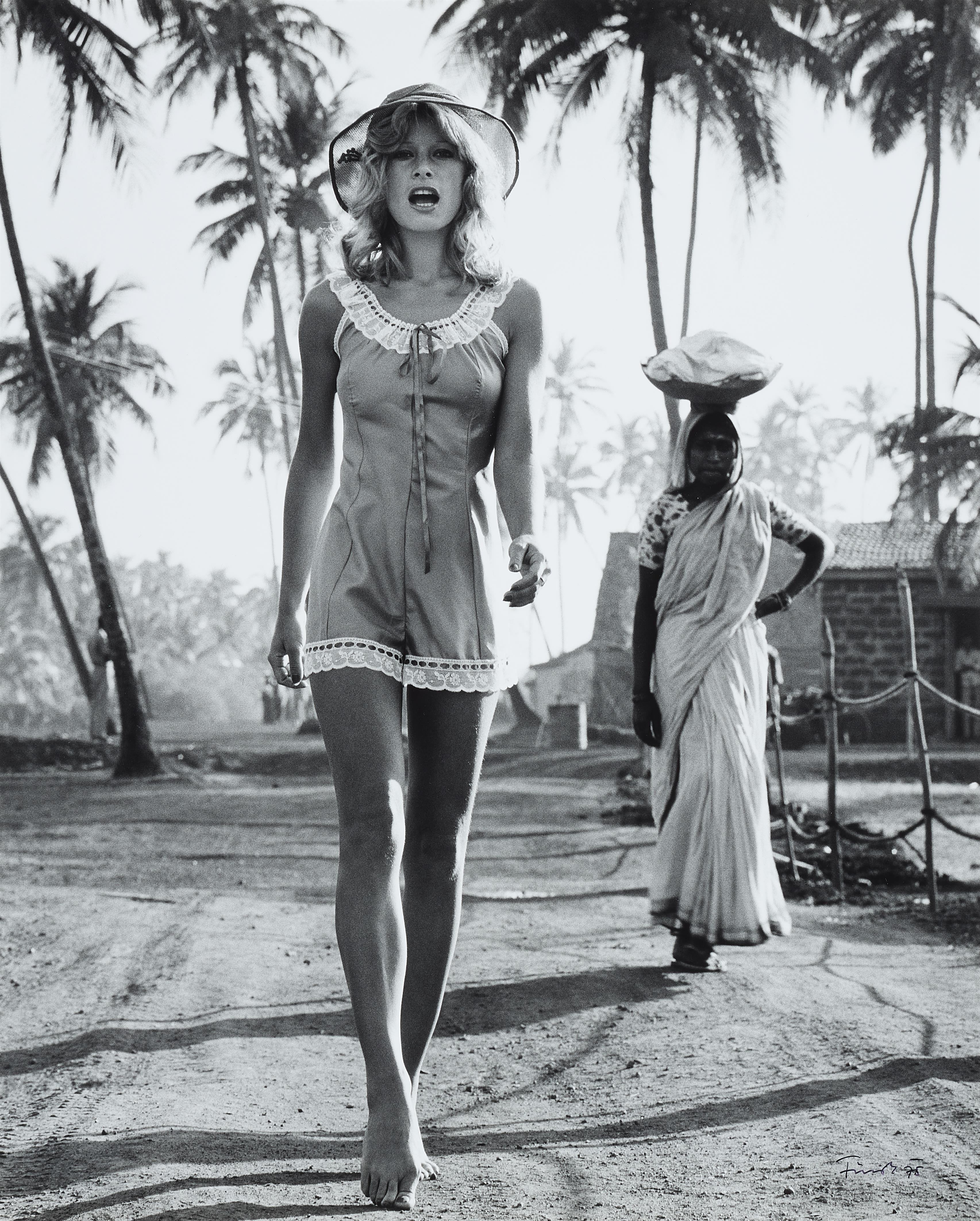 Peter H. Fürst - Gaby in Goa (Indien)