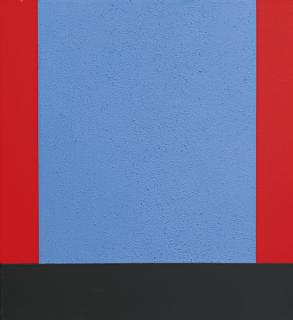 Peter Halley - Blue Cell