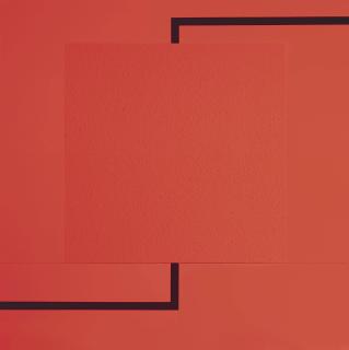 Peter Halley - Red Cell with Conduits