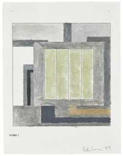 Peter Halley - Untitled (2/19/97.1)