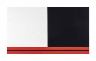 Peter Halley - White and Black Cells with Conduits