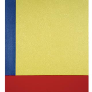 Peter Halley - Yellow Cell