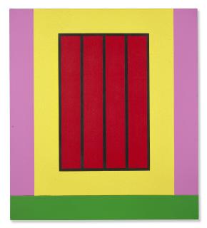 Peter Halley - Yellow Prison