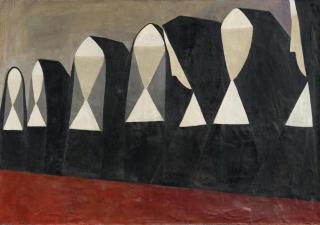 Peter Herkenrath - Ohne Titel (Nonnen).