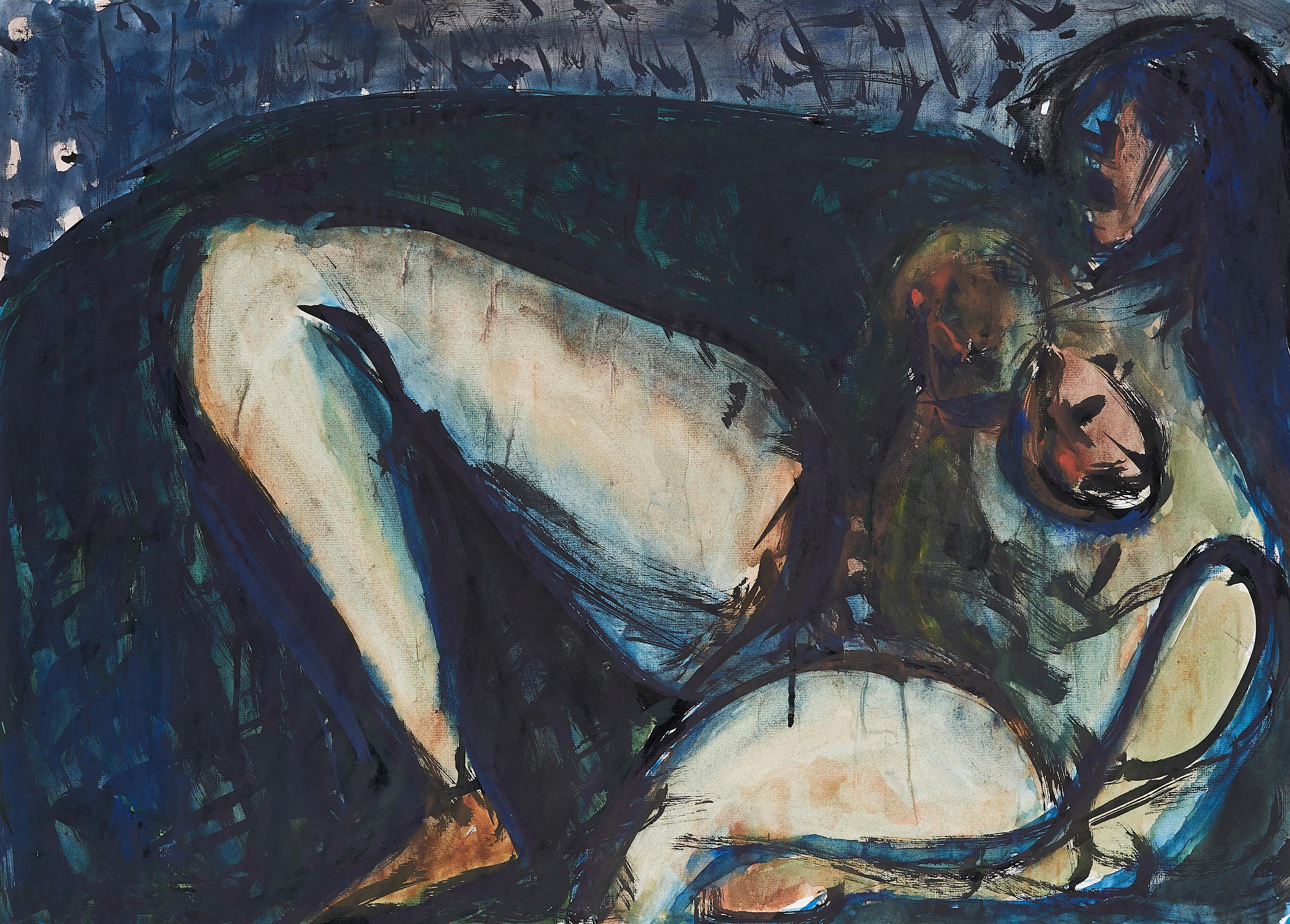 Peter Herrmann - Ohne Titel (Akt).