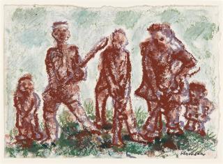 Peter Howson, O.B.E. - Roadside, 1994