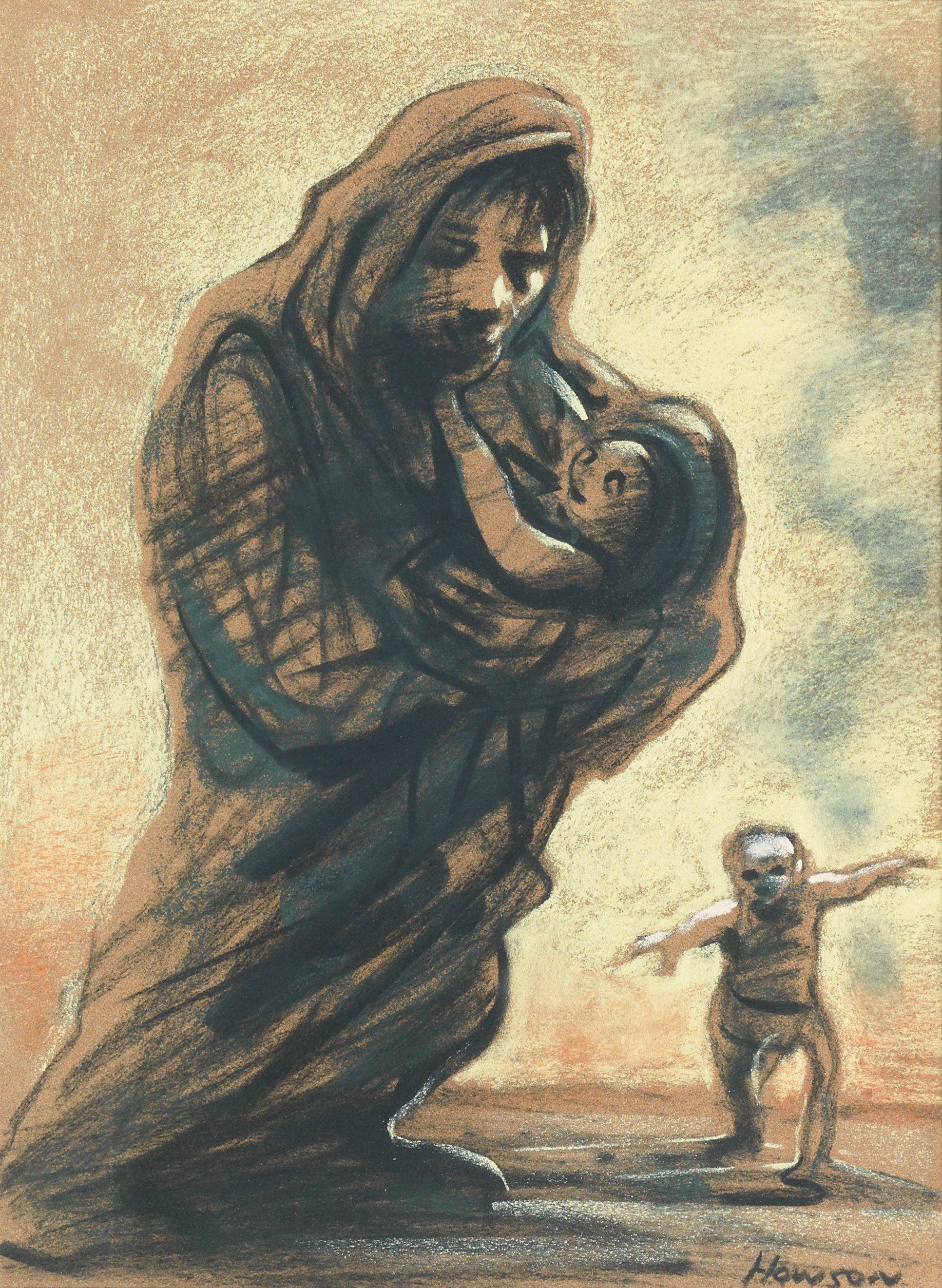 Peter Howson OBE - Refugees