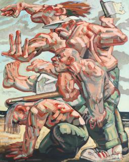 Peter Howson OBE - Totem