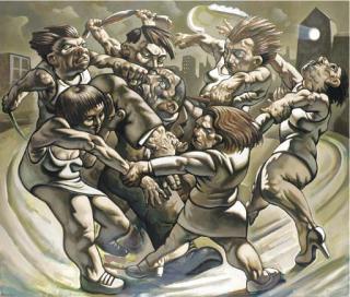 Peter Howson - A Pocket full of Poesies