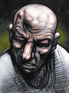 Peter Howson - Head Study