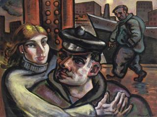 Peter Howson - Sailor & Girl