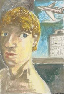 Peter Howson - Self Portrait, Feltham