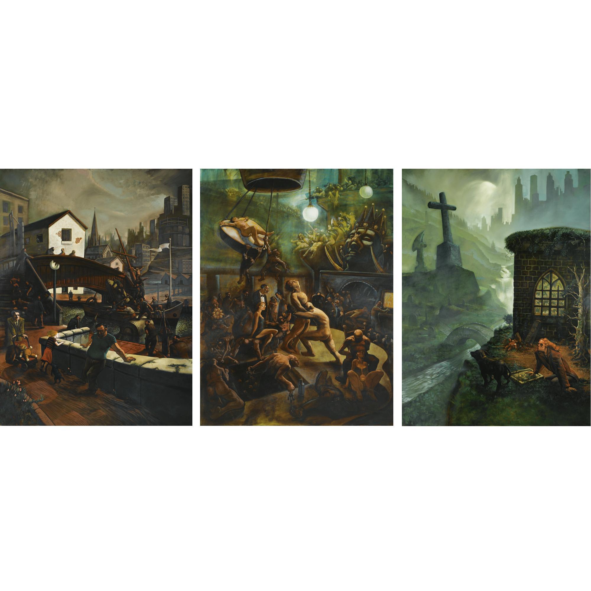 Peter Howson - The Three Faces Of Eve, A Triptych