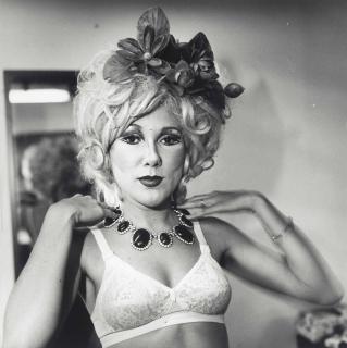 Peter Hujar - Black-Eyed Susan (Backstage At Camille), 1974