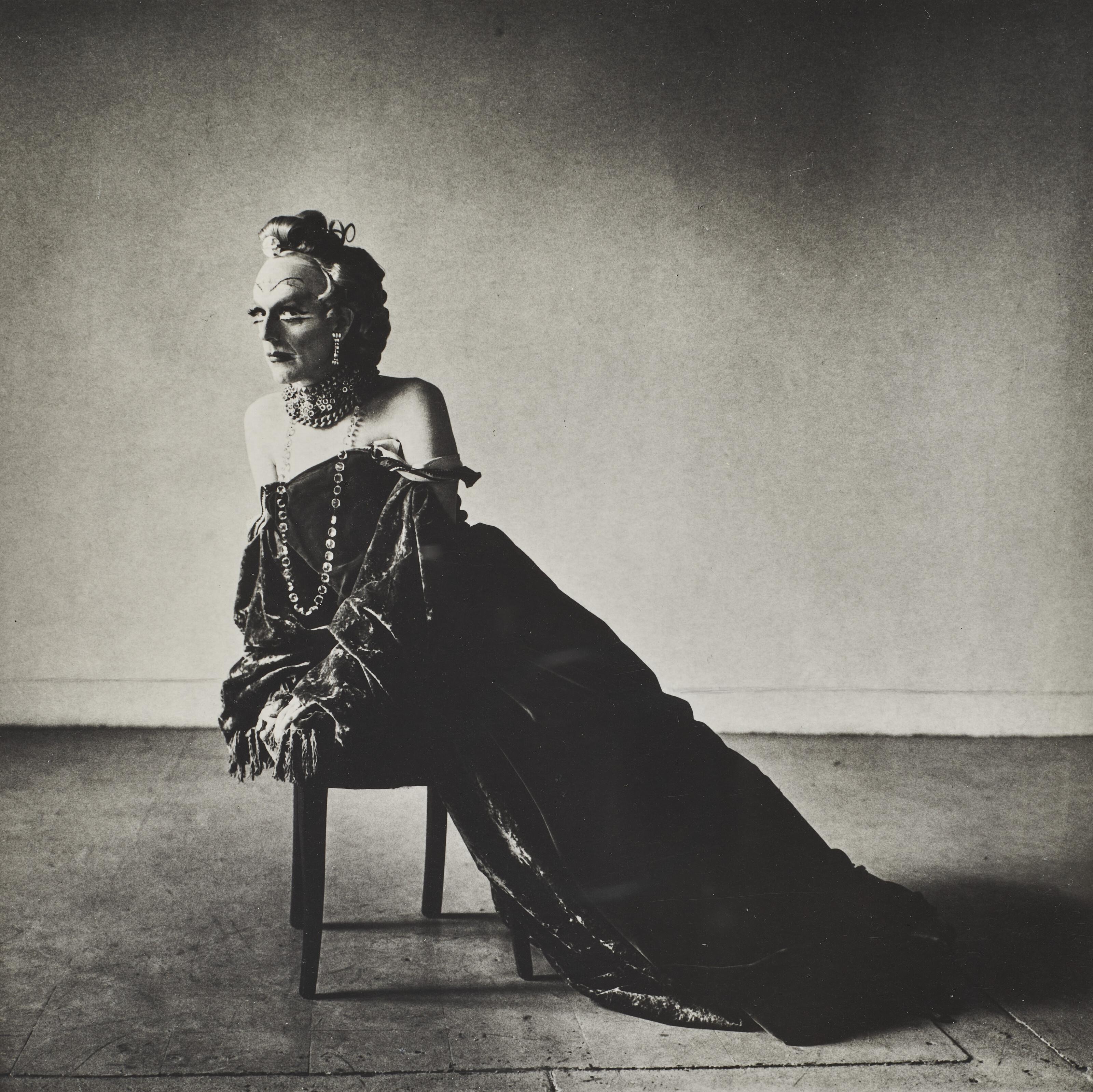 Peter Hujar - Ethyl Eichelberger as Lucrezia Borgia, 1982