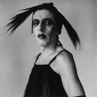 Peter Hujar - \'John Heys In Lana Turner Dress (#1)\'