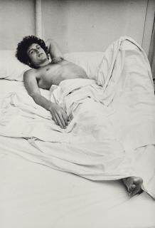 Peter Hujar - Robert Levithan in bed, 1977