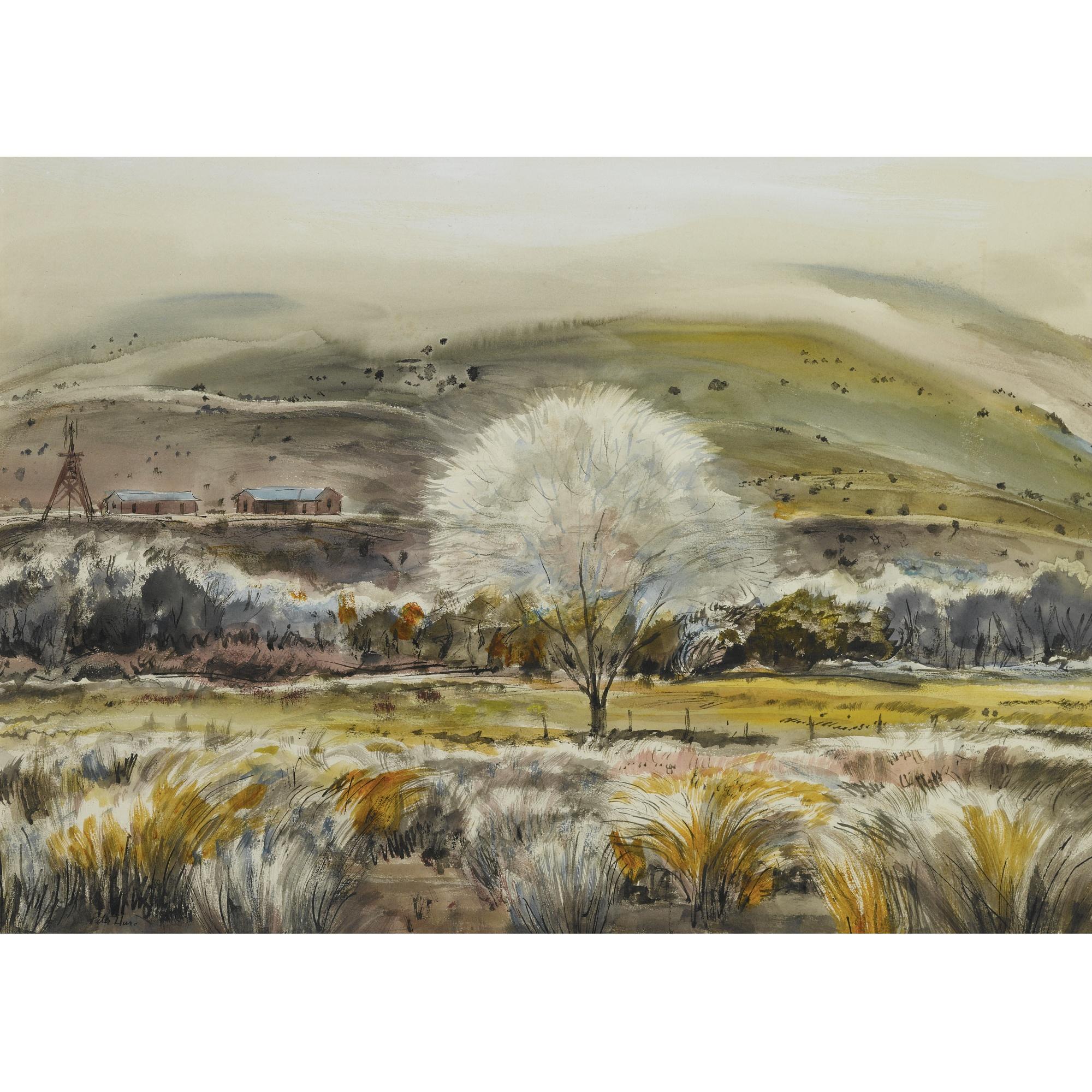 Peter Hurd - A Frosty Morning