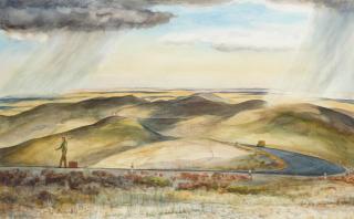 Peter Hurd - Alone on Border Hill