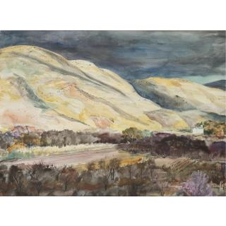 Peter Hurd - New Mexico Landscape