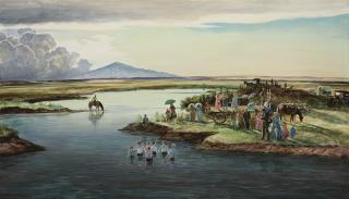 Peter Hurd - The Baptising