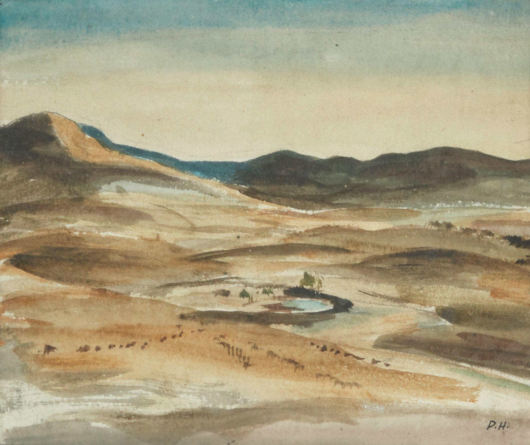 Peter Hurd - Water Hole