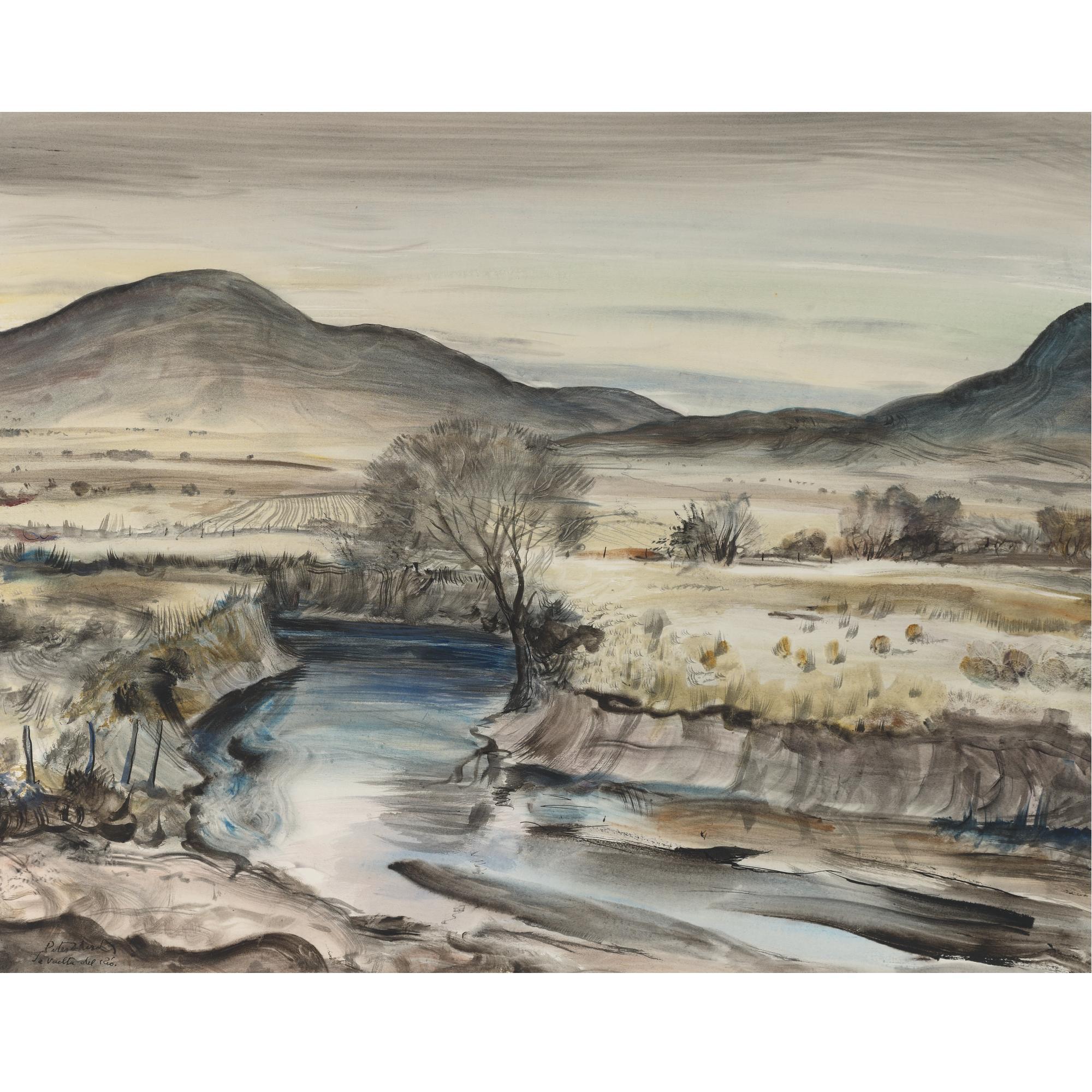 Peter Hurd - Western Landscape