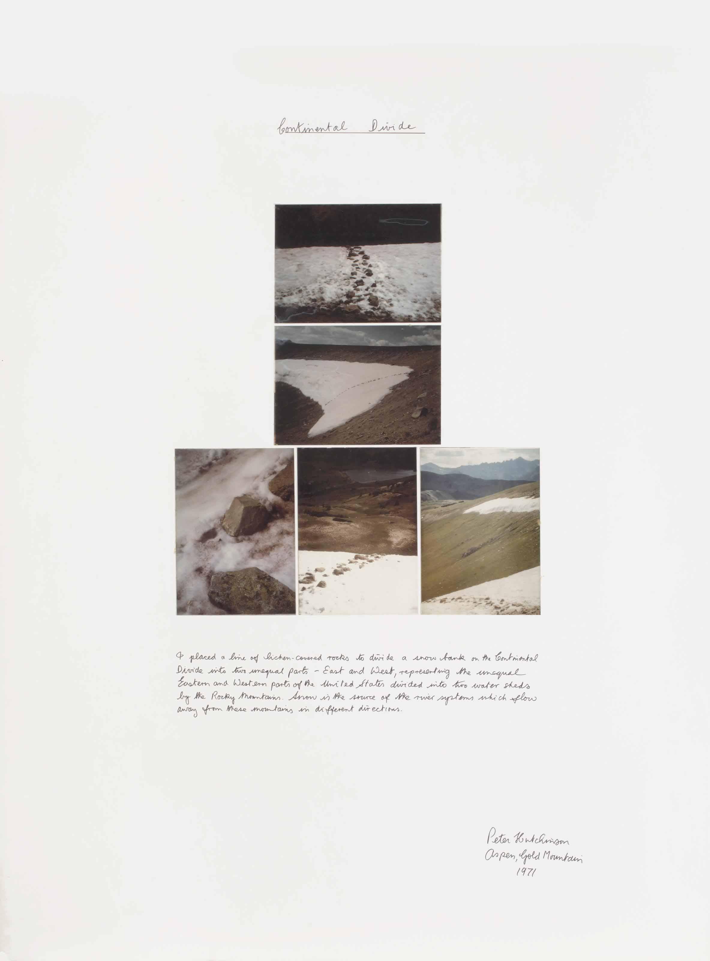 Peter Hutchinson - Continental Divide