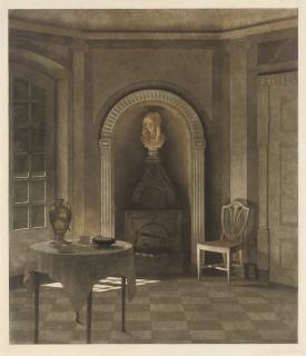 Peter Ilsted - The Dining Room at Liselund (O. & S. 36; L.C. 20)