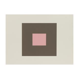 Peter Joseph - Light pink center / dark grey border