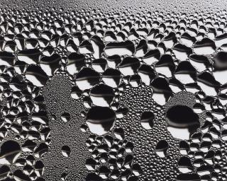 Peter Keetman - Tropfenbildung an Fensterscheibe