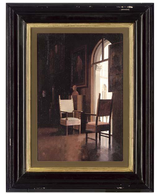 Peter Kelly, R.B.A. - The window seats, Isabella Stuart Gardner Museum, Boston, Massachusetts