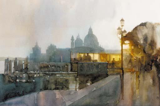 Peter Kelly - A Winter Evening, Venice