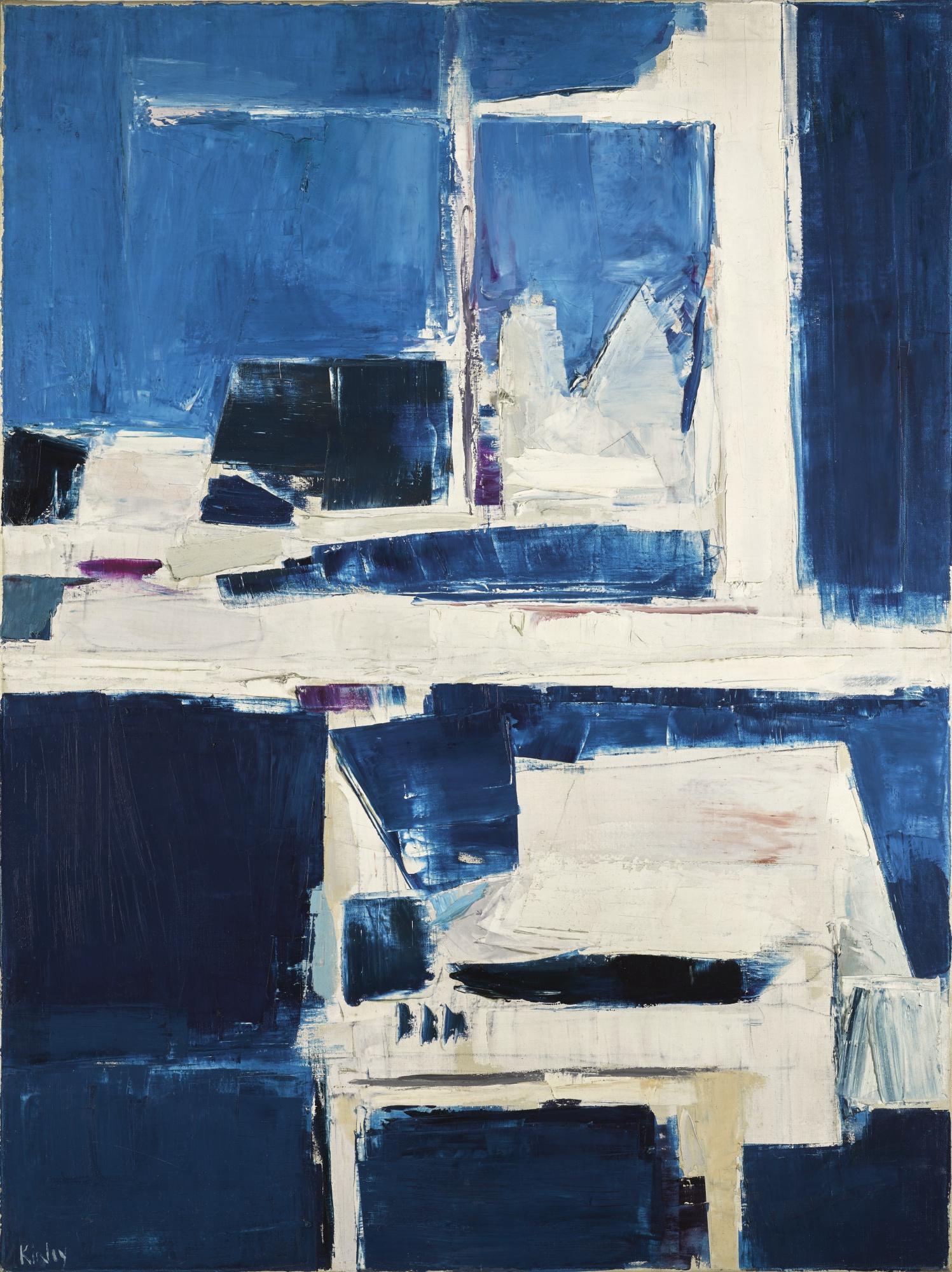 Peter Kinley - Studio Interior With Window (Blue)