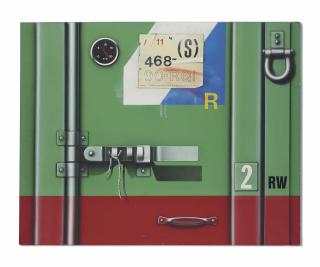 Peter Klasen - Container rouge/vert 2 RW