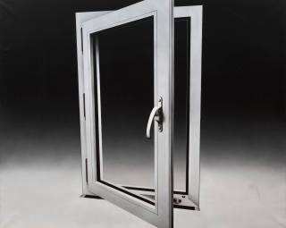 Peter Klasen - Grande Fenêtre/ Fond gris