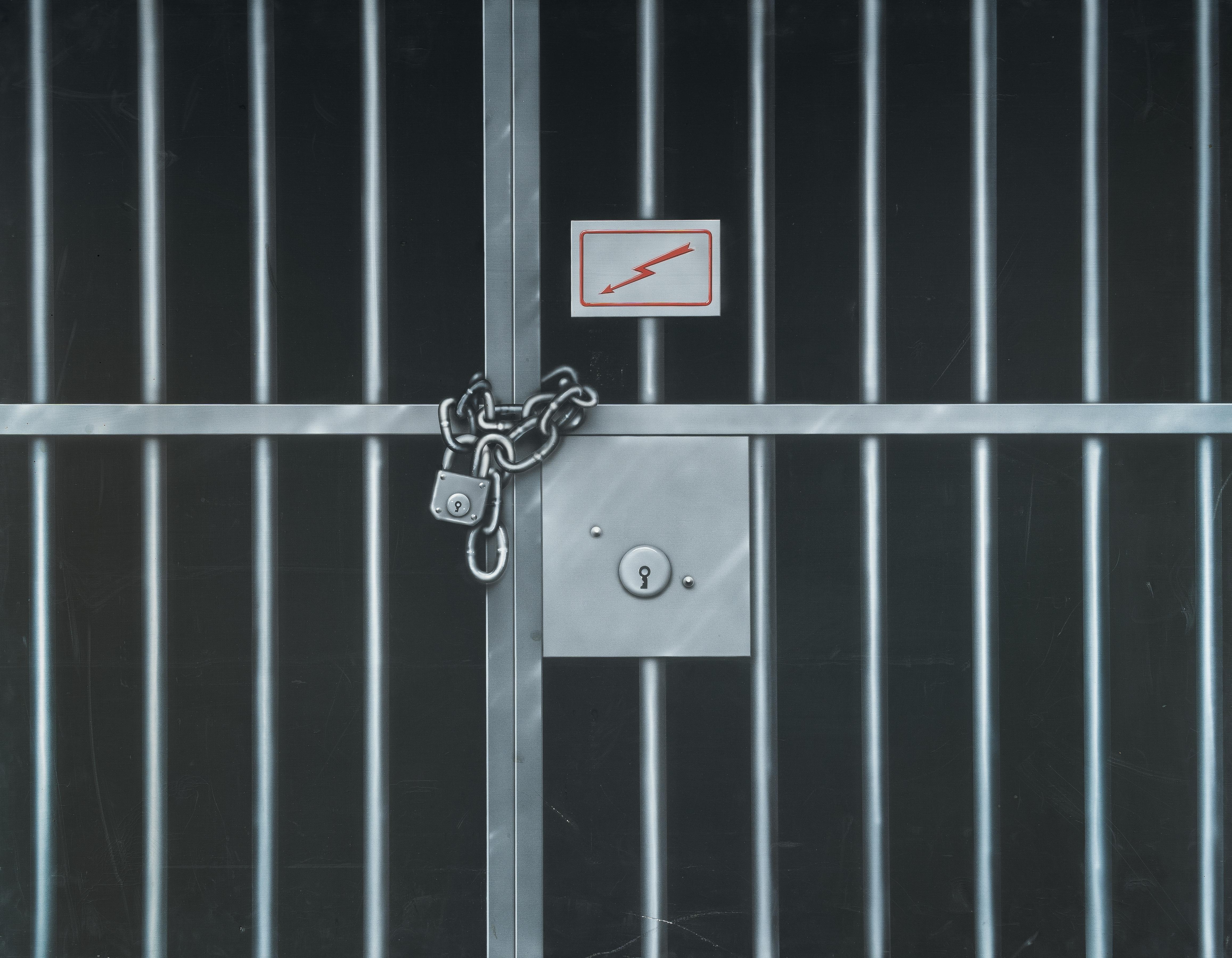 Peter Klasen - „Grille (Haute Tension)“