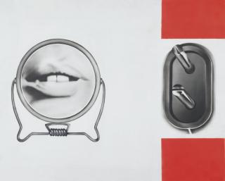 Peter Klasen - Prise Mâle + Bouche (Ouverte)