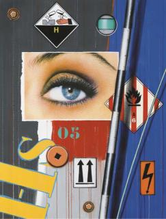 Peter Klasen - Regard inflammable No. 5