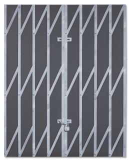 Peter Klasen - Rideau De Fer / Fond Noir