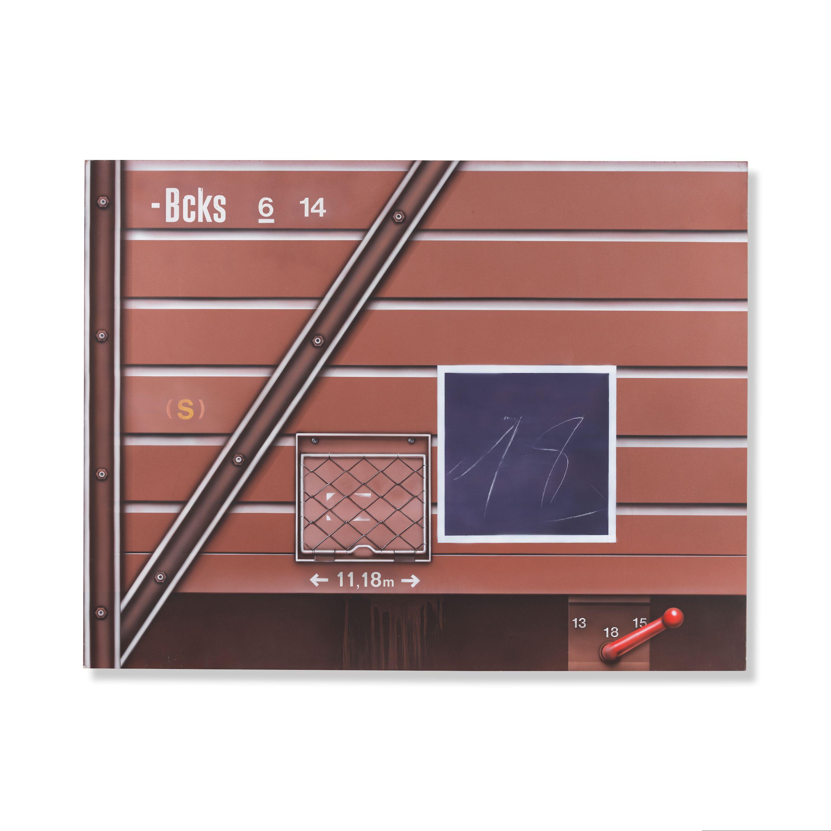 Peter Klasen - Wagon detail III