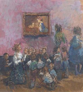 Peter Kuhfeld - At The National Gallery